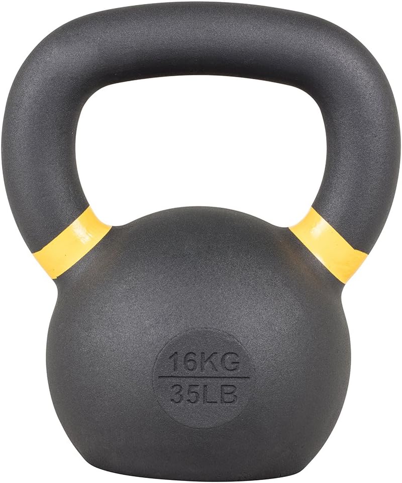 Cast Iron Kettlebell with Comfortable Wide Grip
